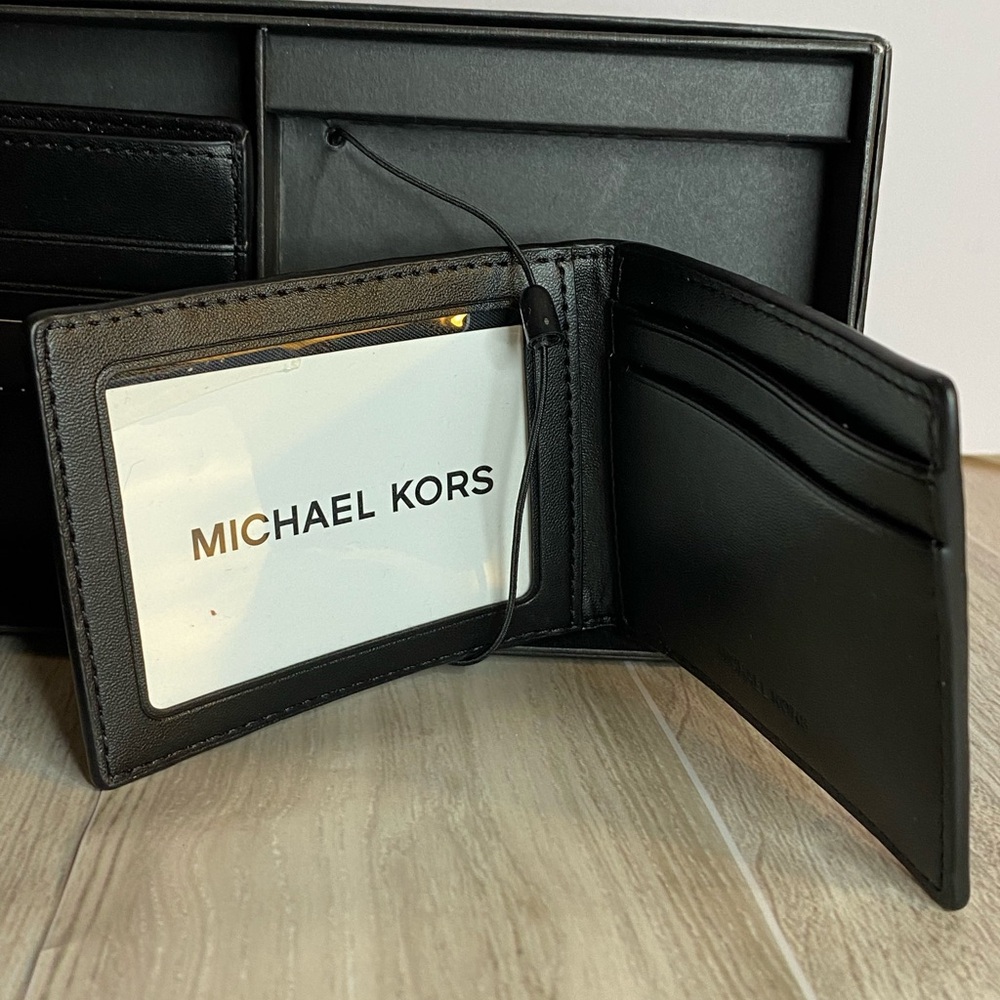 NWT Michael Kors Mens Wallet Gift Set - Picture 4 of 7